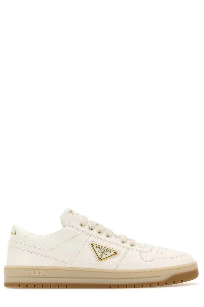 Prada Prada Triangle-Logo Lace-Up Sneakers 1