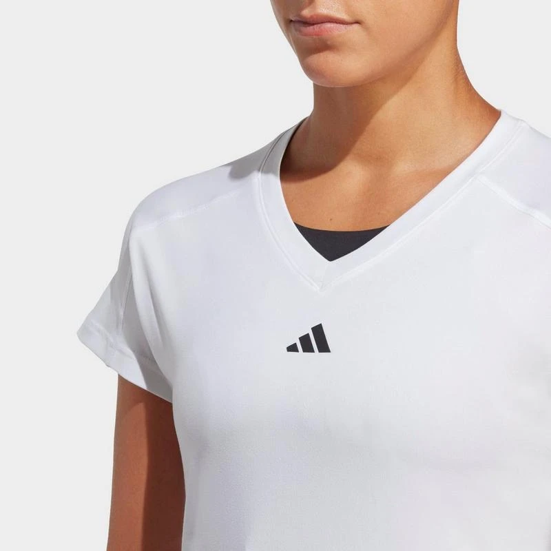 Adidas Women's adidas AEROREADY Train Essentials Minimal Branding V-Neck T-Shirt 4