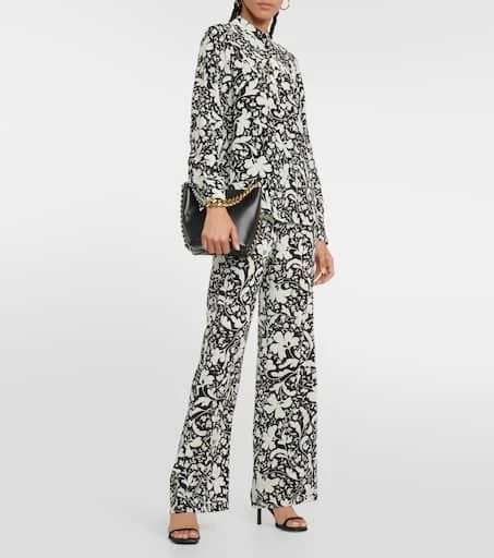 Stella McCartney Printed silk shirt 2