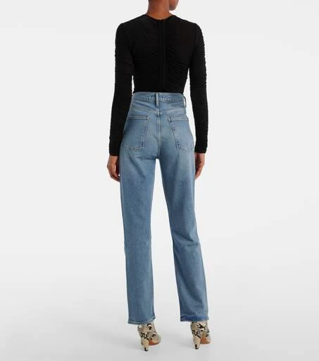 AGOLDE Stovepipe high-rise straight jeans 3
