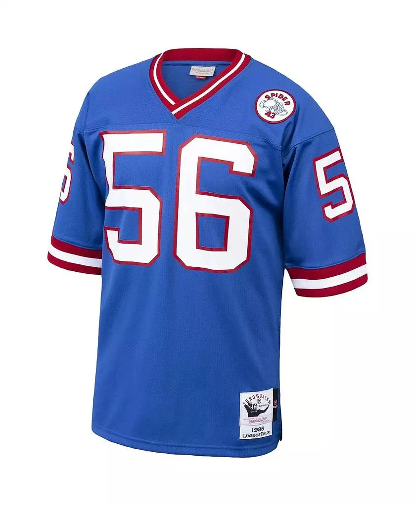 Mitchell and Ness Men's Lawrence Taylor Royal New York Giants 1986 Authentic Throwback Retired Player Jersey 3