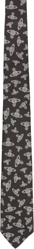 Vivienne Westwood Brown Silk Tie