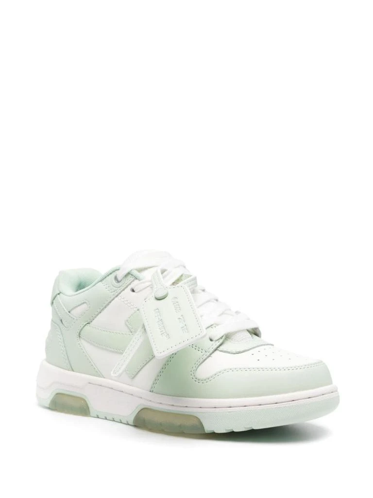 Off-White OFF-WHITE - Out Of Office Leather Sneakers 2