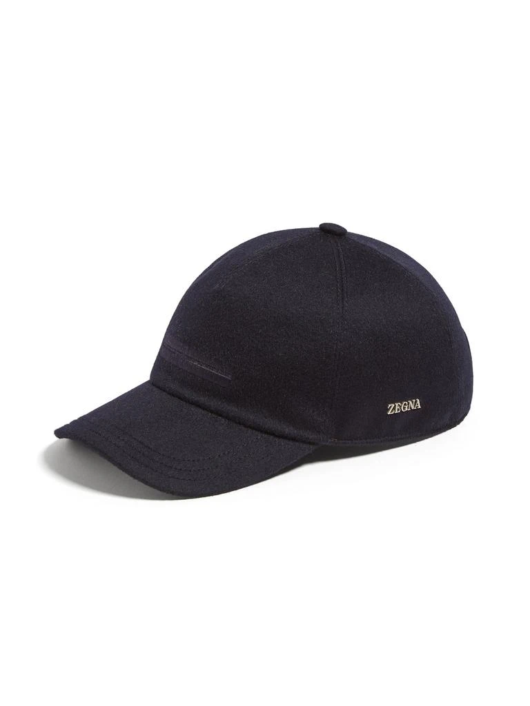 Zegna Zegna Logo Detailed Baseball Cap 1