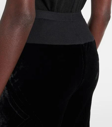 Rick Owens Bias cady crêpe wide-leg pants 6