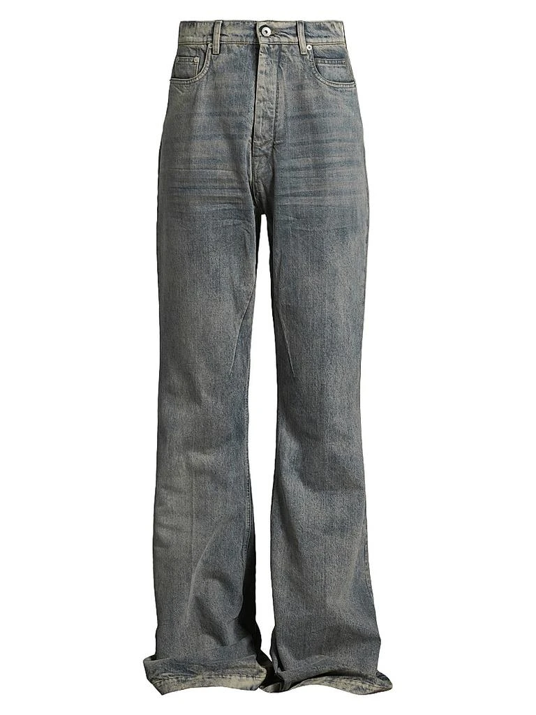 Rick Owens Bolans Faded Wide-Leg Jeans 1
