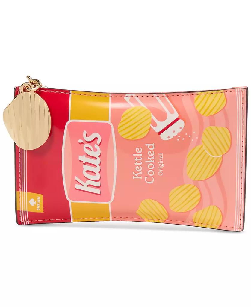 Kate Spade Snack Time Patent Card Case Wristlet