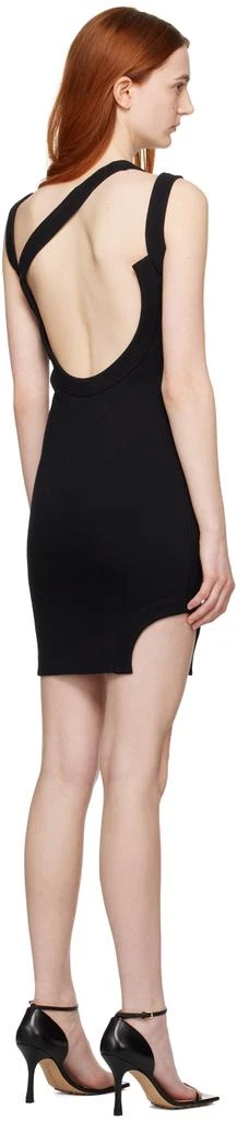 Boyarovskaya Black Ribbed Minidress 3