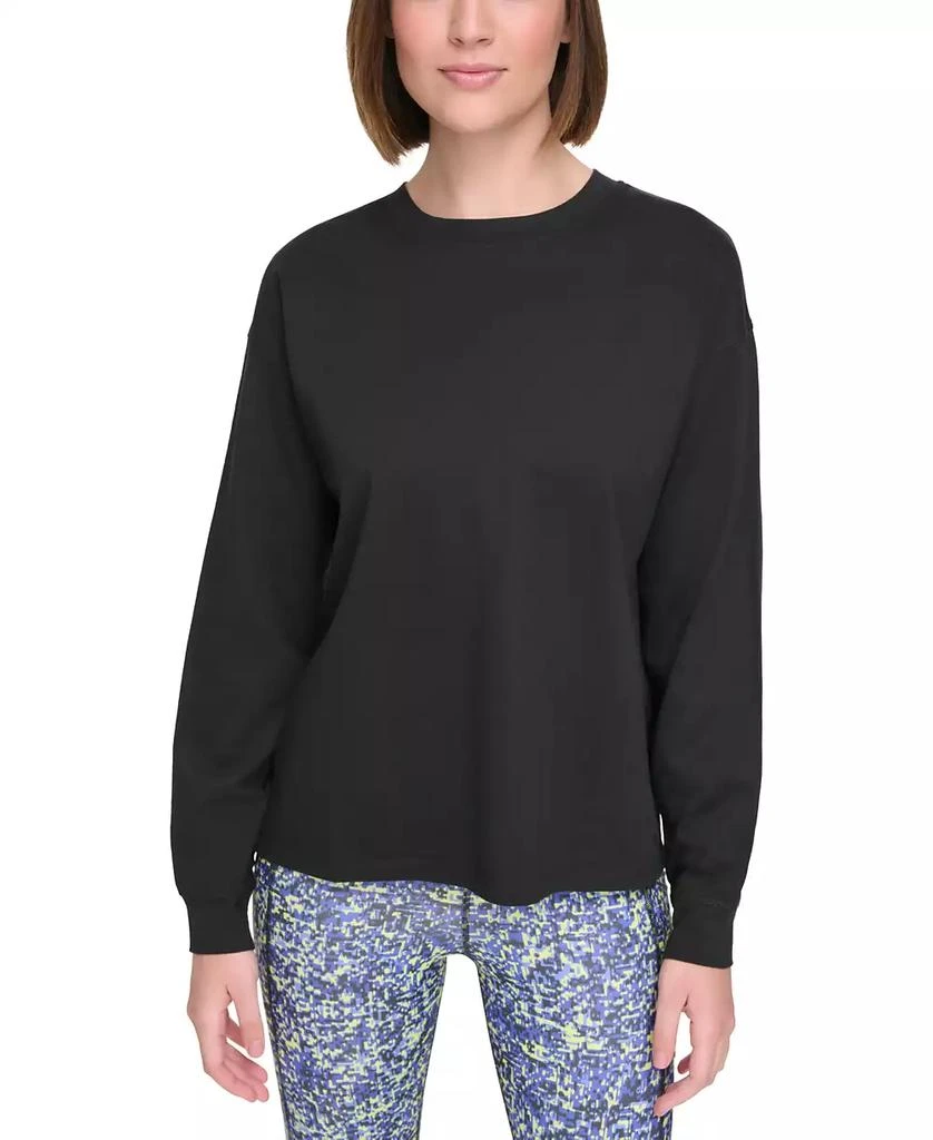 Calvin Klein Women's Long-Sleeve Crewneck T-Shirt 8