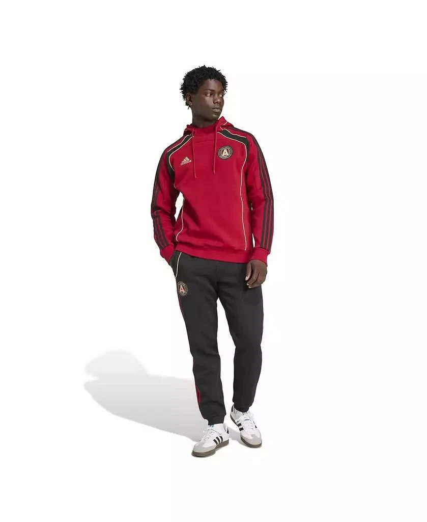 Adidas Men's Red Atlanta United FC 2025 Travel Pullover Hoodie 4