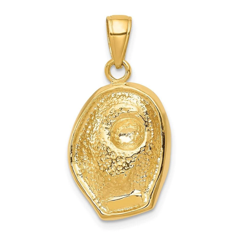 Diamond2Deal 14k Yellow Gold Baseball Glove And Ball Pendant 4
