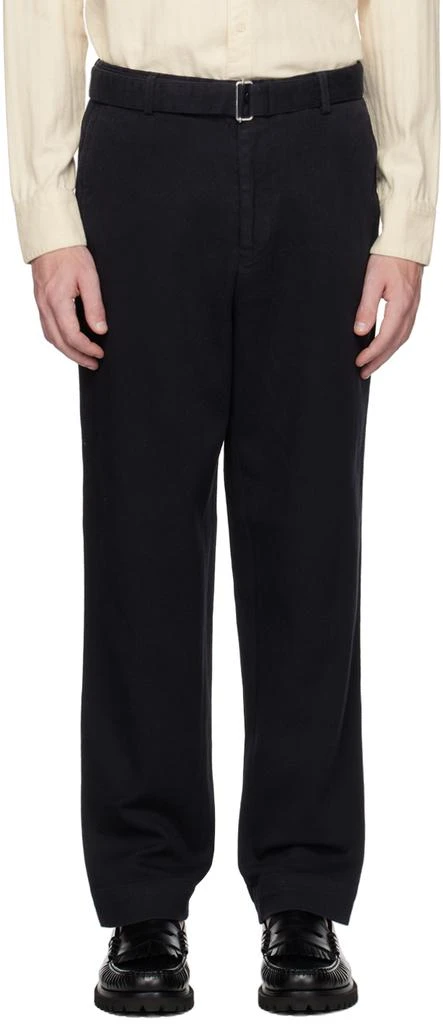 Officine Générale Navy Oswald Trousers 1