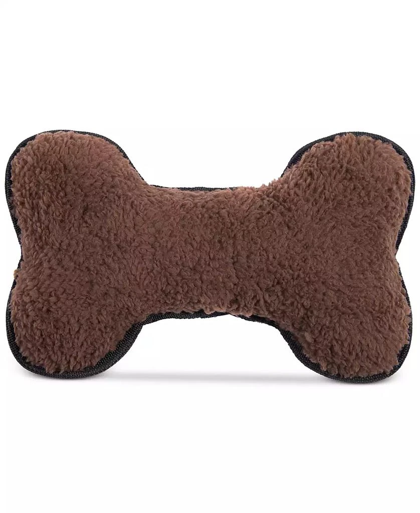Barbour Stuffed Plaid Squeaker Bone-Shaped Dog Toy 3