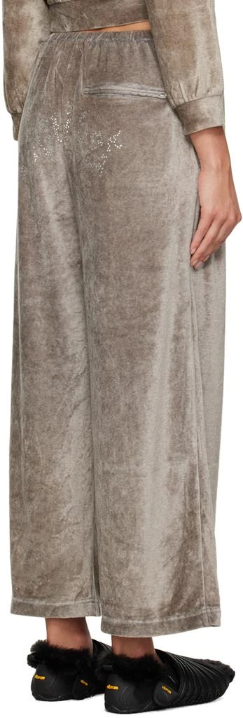 doublet Gray Crystal-Cut Lounge Pants 3