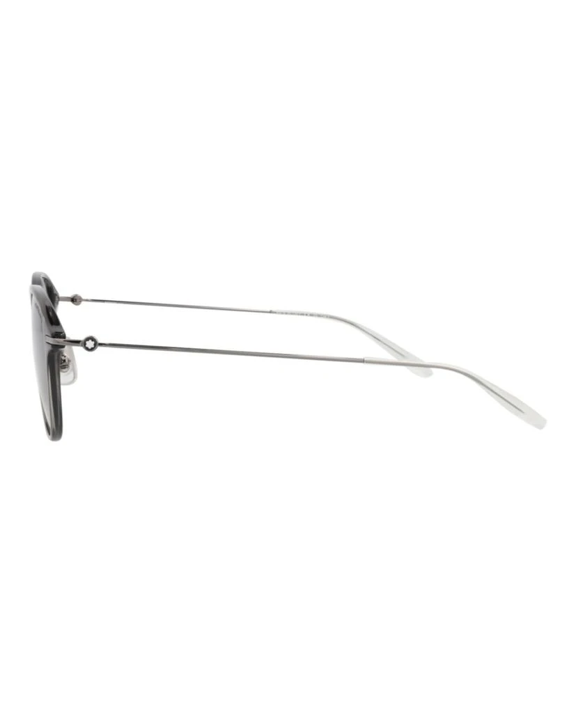 MontBlanc Round-Frame Injection Sunglasses 3