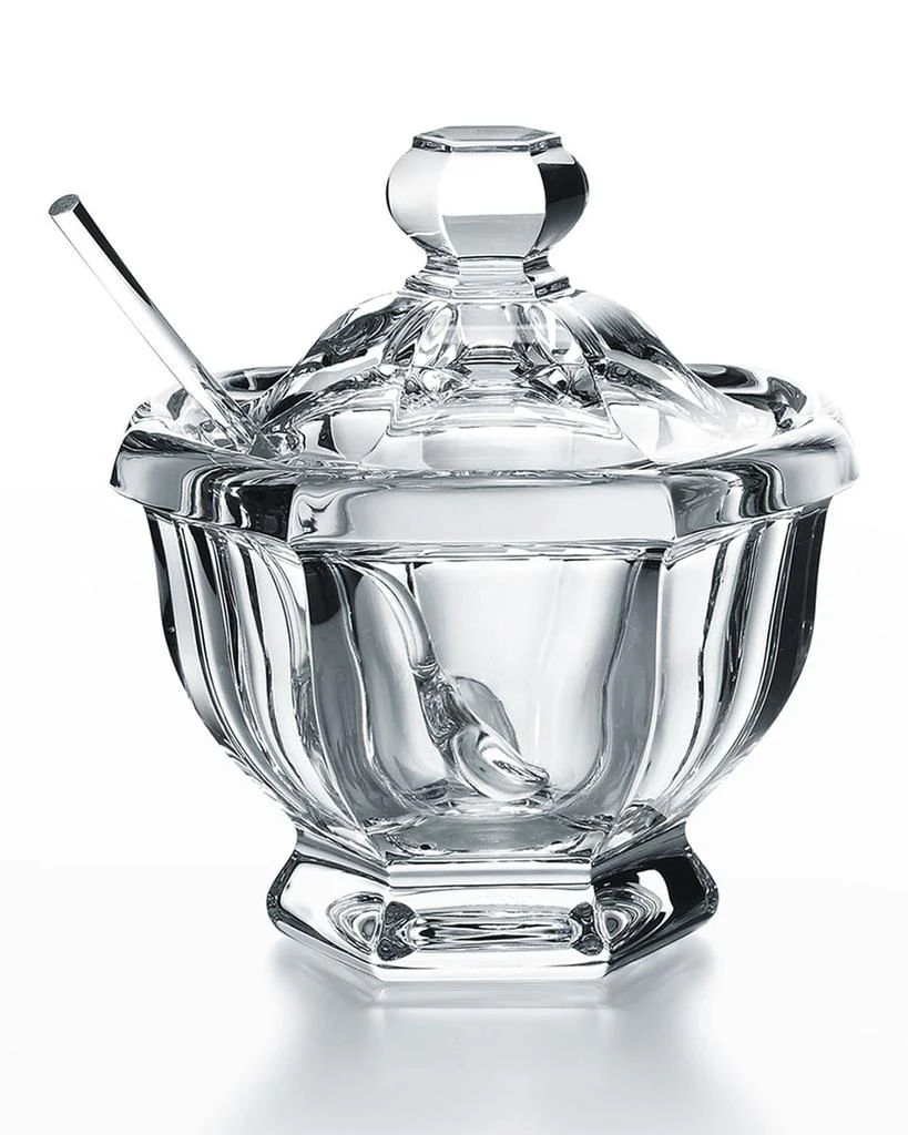 Baccarat Harcourt Missouri Jam Jar with Spoon 2