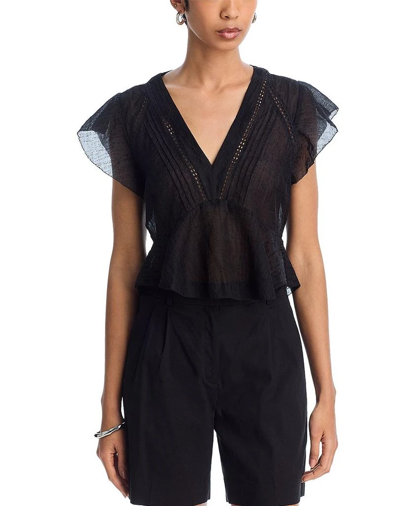 Steve Madden Leyla Peplum Top 1