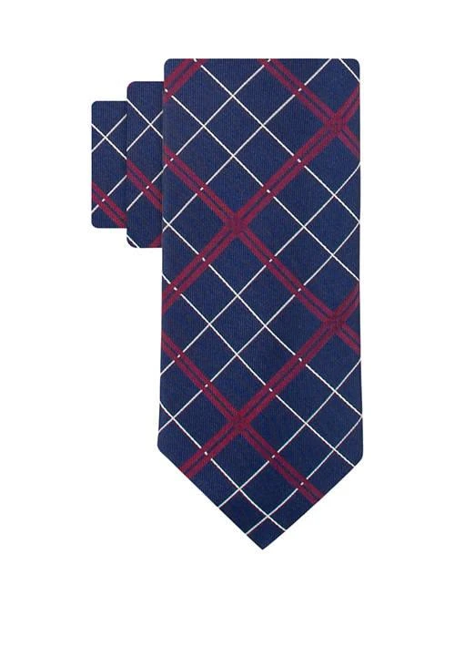 Tommy Hilfiger Hilfiger Windowpane Pattern Tie 1