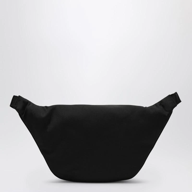 Balenciaga Explorer black nylon belt bag with logo 3