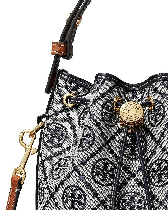 Tory Burch T Monogram Mini Bucket Bag 5