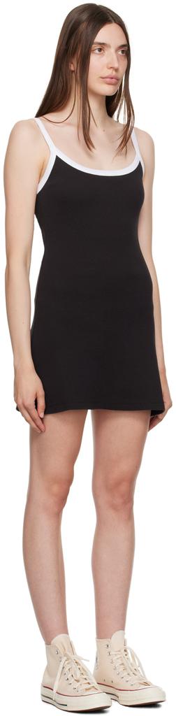 Saturdays NYC Black Naiomi Minidress