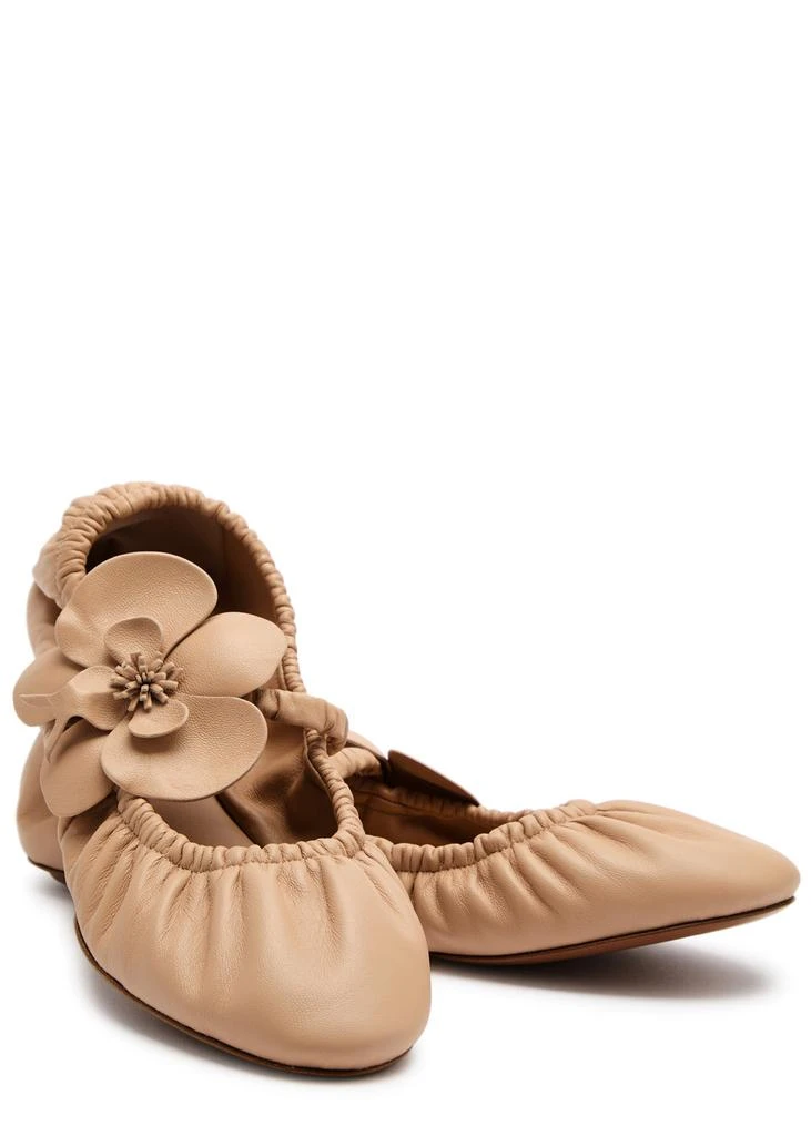 Zimmermann Orchid leather ballet flats 4