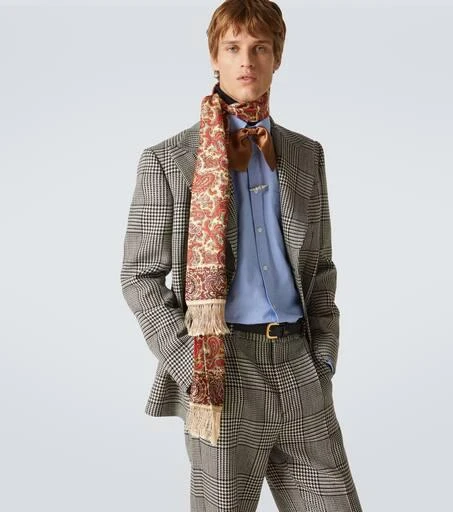 Valentino Paisley silk scarf 2
