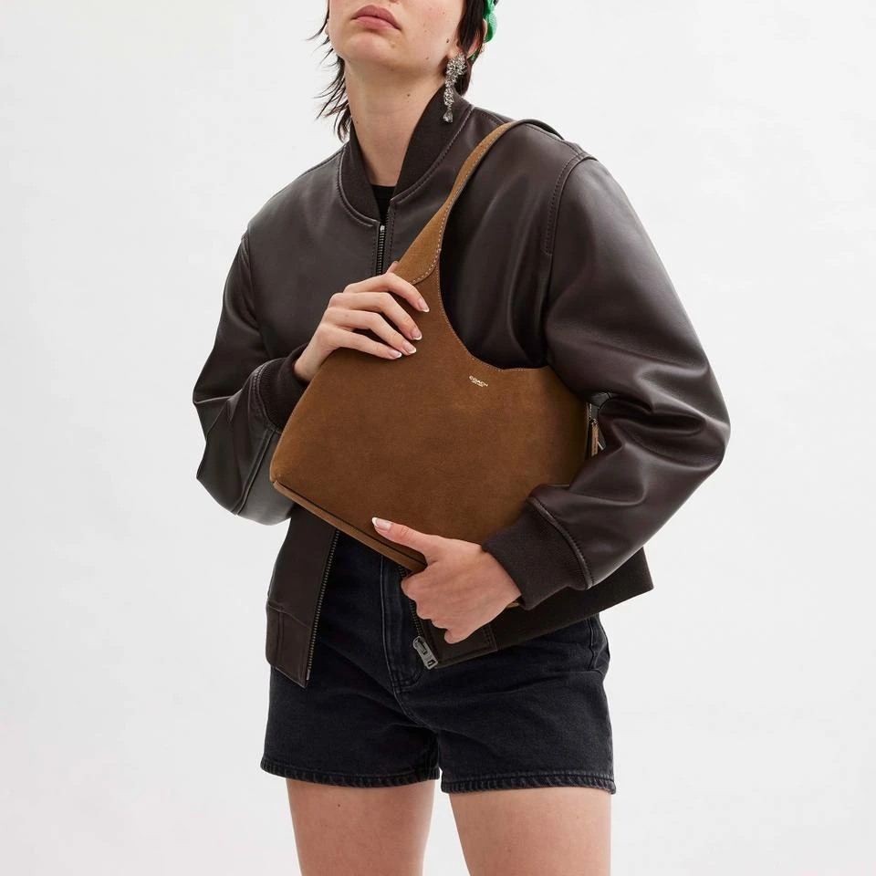 Coach Coach Suede Brooklyn 28 Suede Shoulder Bag 2