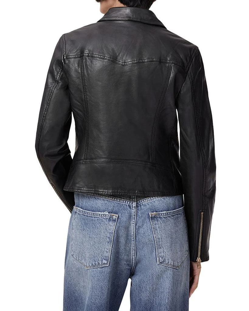 ALL SAINTS Vela Leather Biker Jacket 3