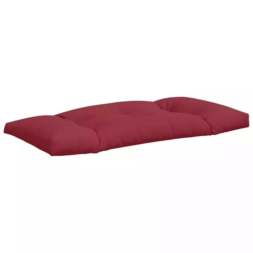 vidaXL Pallet Cushion Set of 3 Red 100% polyester Regular 5