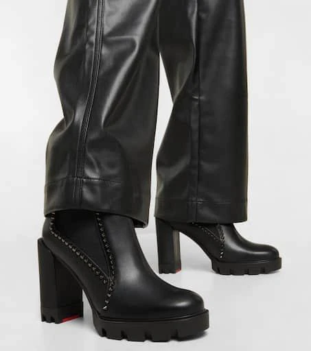 Christian Louboutin Out Line studded ankle boots 4
