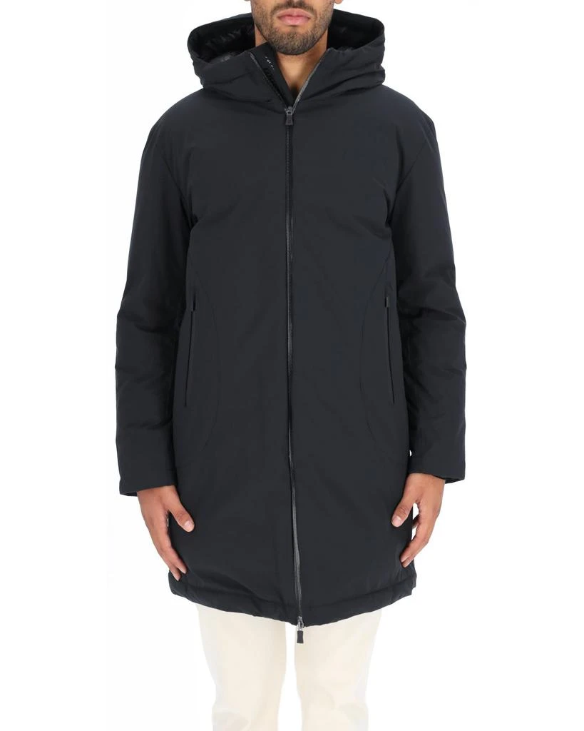 Herno Herno Straight Hem Long-Sleeved Carcoat 1