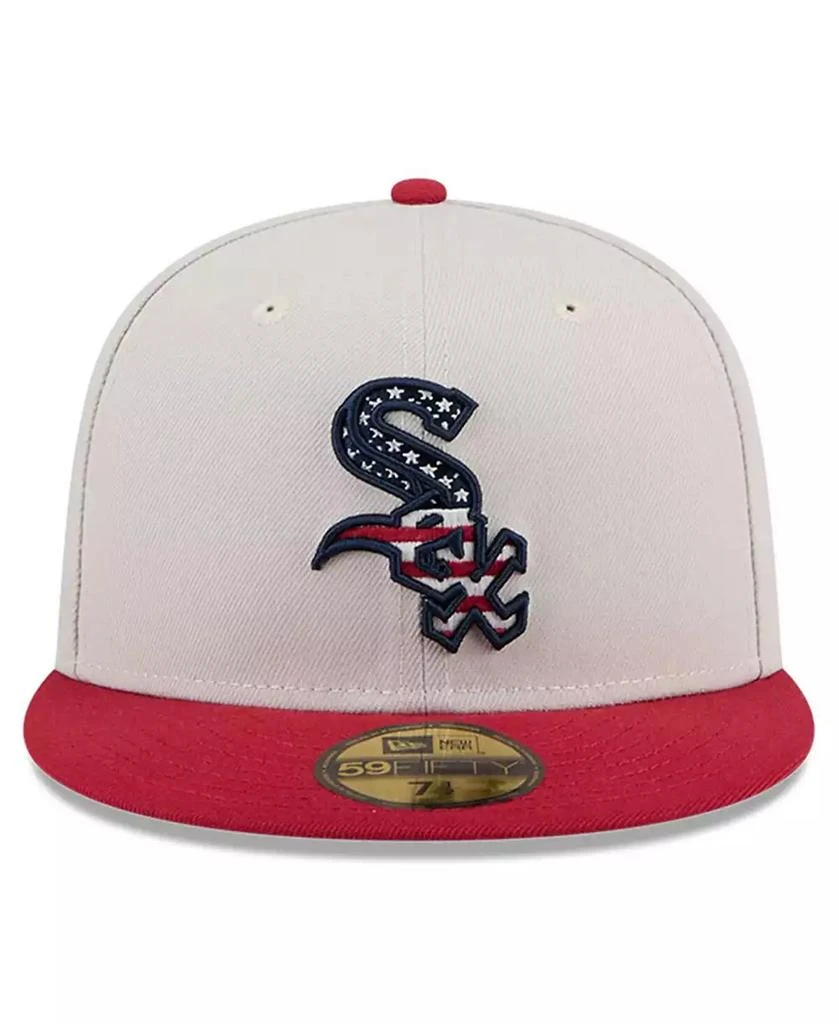 New Era Men's Red Chicago White Sox 2024 Fourth of July 59FIFTY Fitted Hat 4