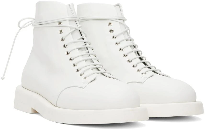 Marsèll White Gomme Gommello Boots 4