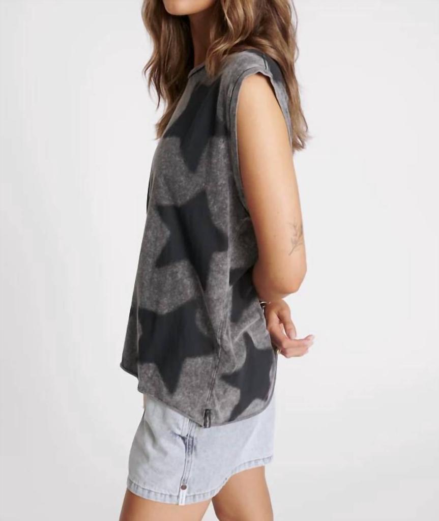 One Teaspoon One Teaspoon - star dust oversized tank