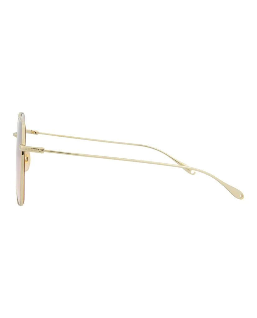 Gucci Square-Frame Metal Sunglasses 3