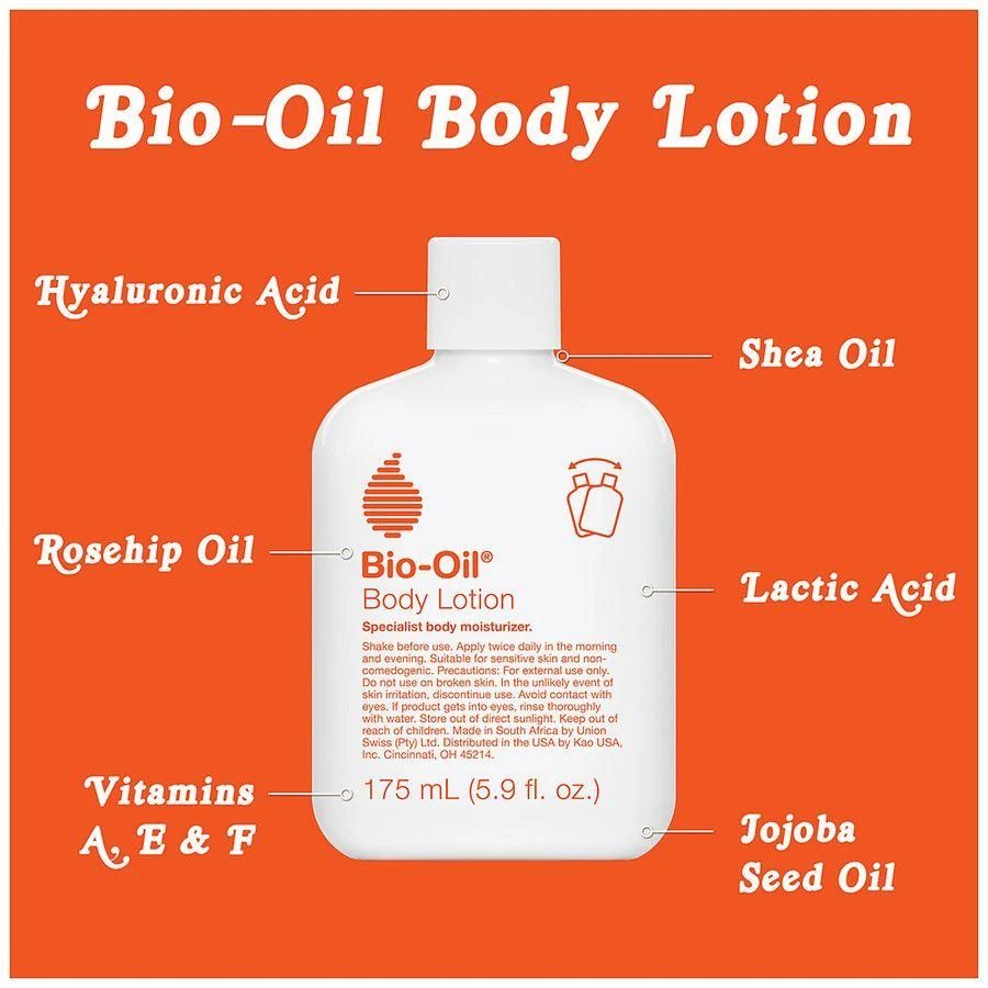 Bio-Oil Body Lotion Unscented, 5.9 Fl Oz 4