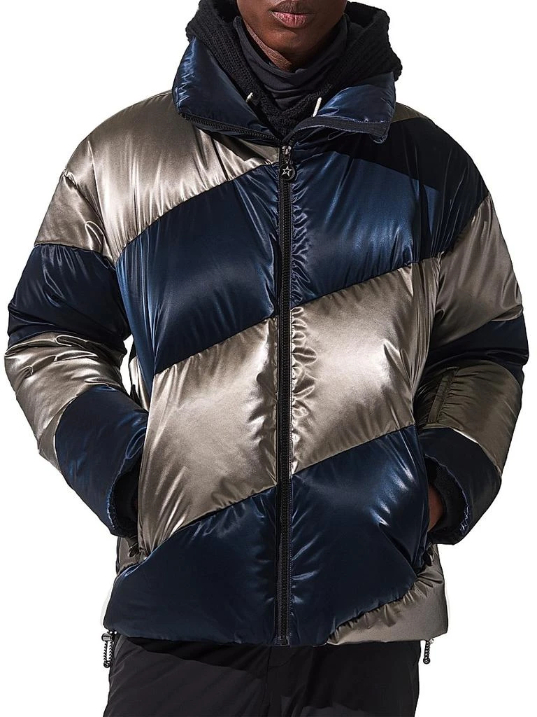 PERFECT MOMENT Super Mojo Metallic Quilted Down Jacket 5