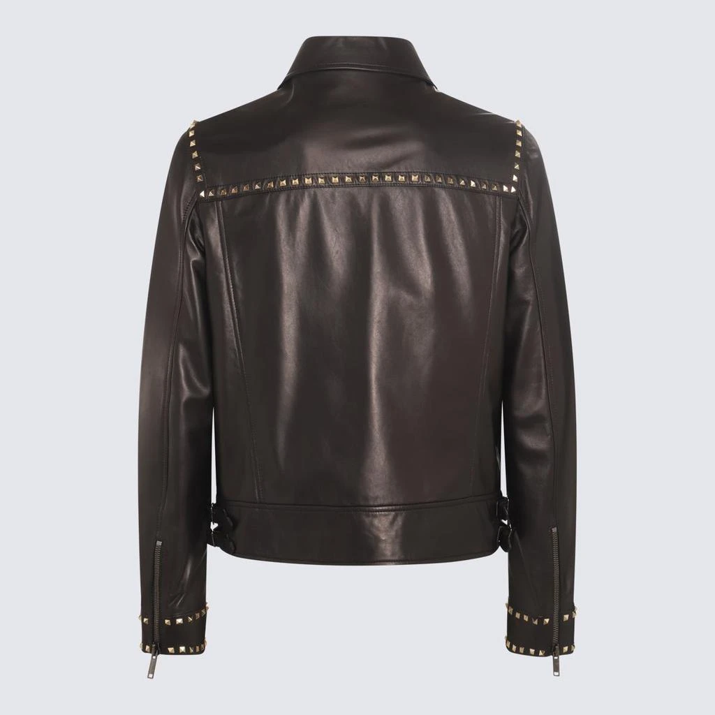 Valentino Valentino Garavani Black Leather Jacket 2