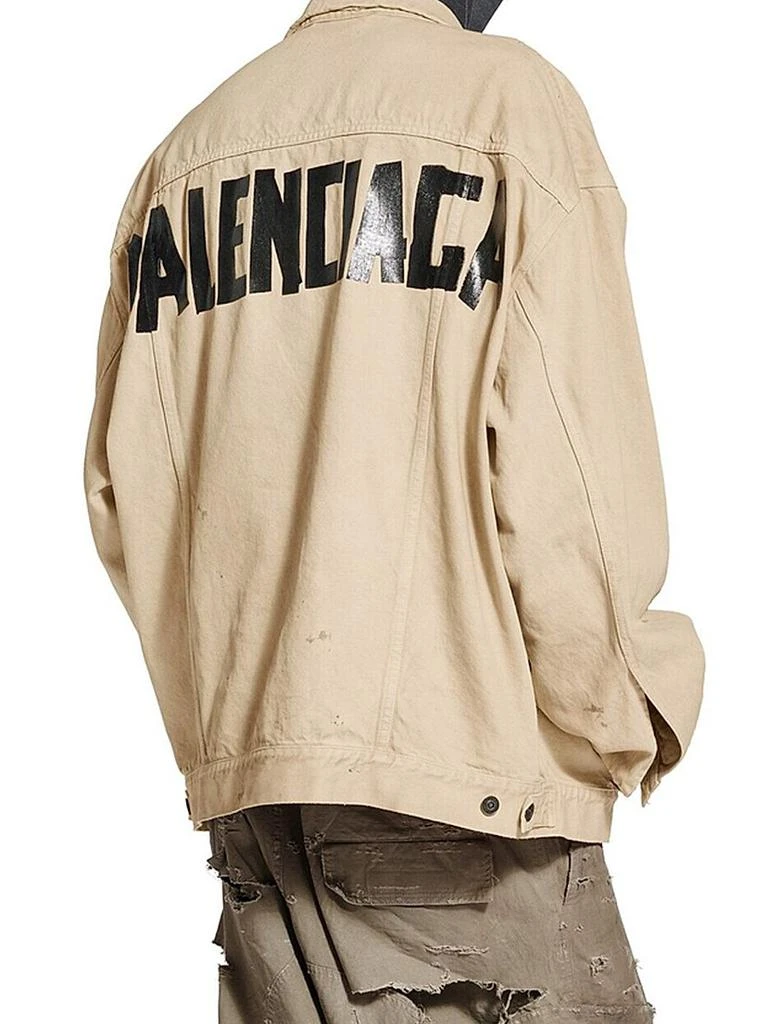 Balenciaga Oversized Denim Jacket 5