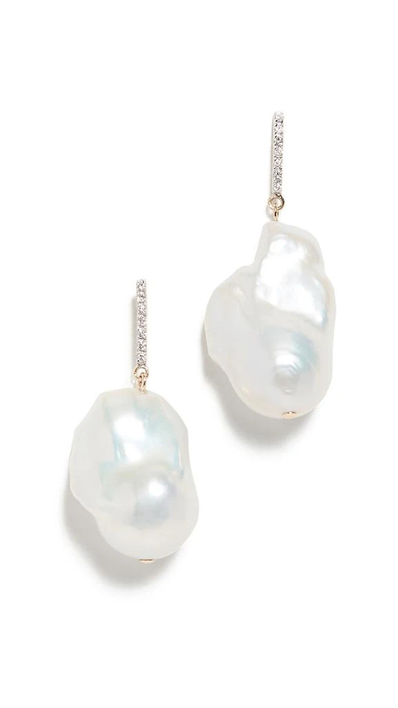 MATEO 14k Gold Baroque Pearls and Diamond 6