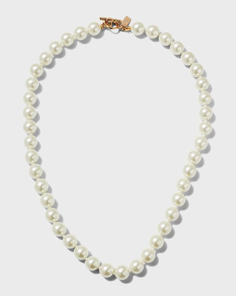 Kenneth Jay Lane Light Cultura Pearly Strand Necklace 1