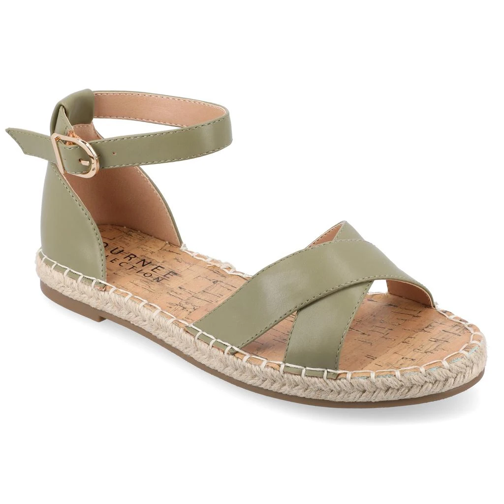 Journee Collection Collection Women's Wide Width Lyddia Sandal 1