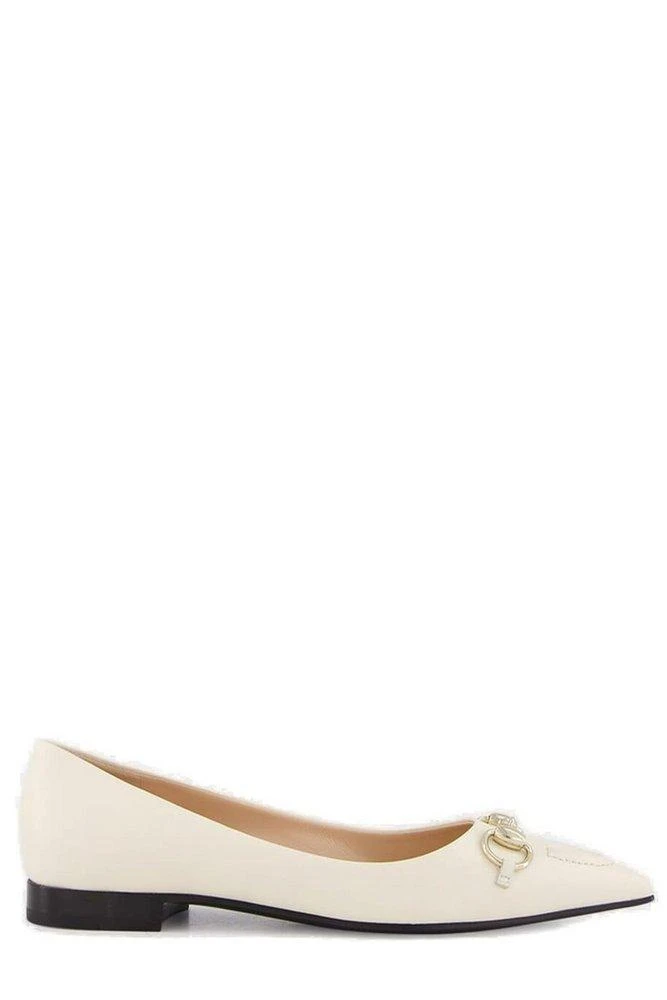 Gucci Gucci Horsebit Detail Ballet Flats 1