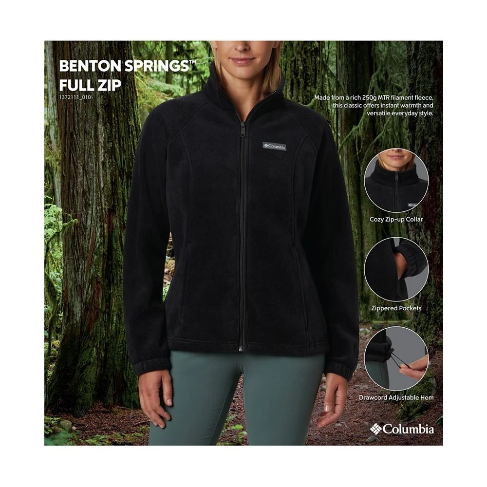 Columbia Women's Benton Springs Fleece Jacket, XS- 3