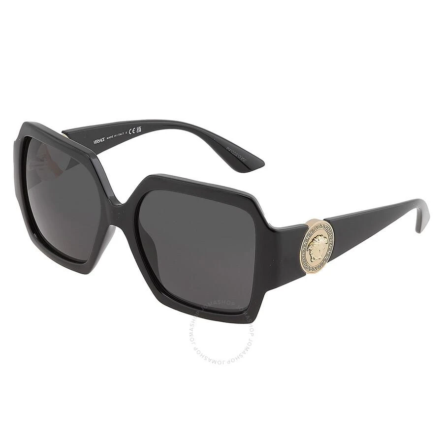 Versace Versace Dark Grey Square Ladies Sunglasses VE4453 GB1/87 56 3
