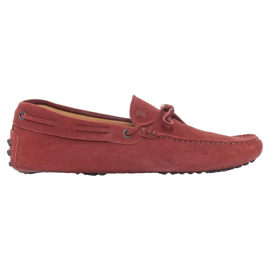 Tod's Tod's Gommino Suede Leather Dot Sole Driving Loafers 1