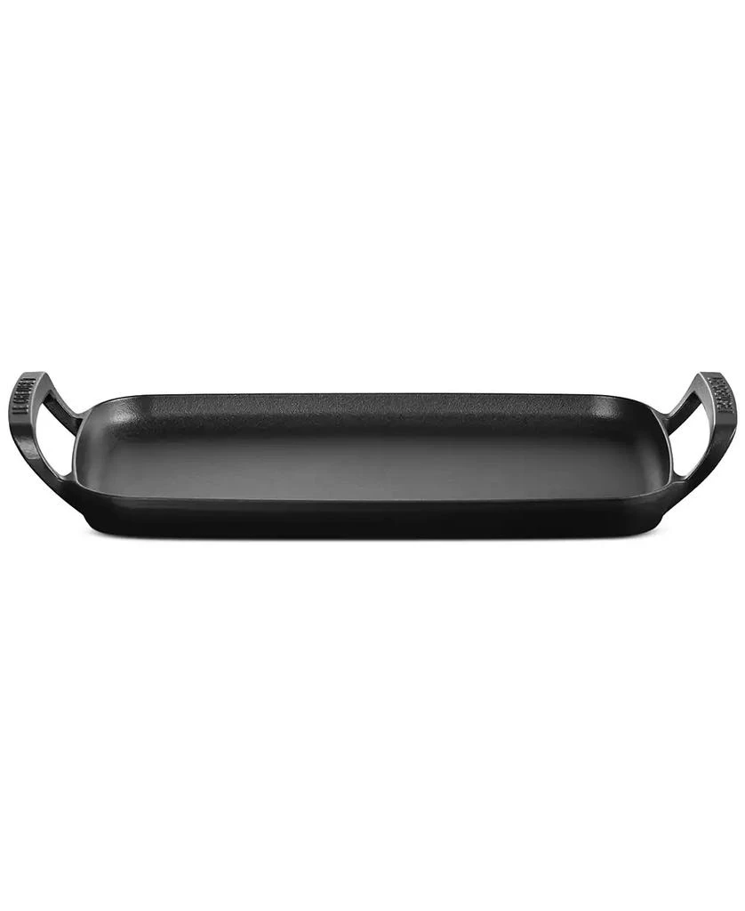 Le Creuset Alpine Outdoor Collection Enameled Cast Iron 15.75" Rectangular Griddle 1