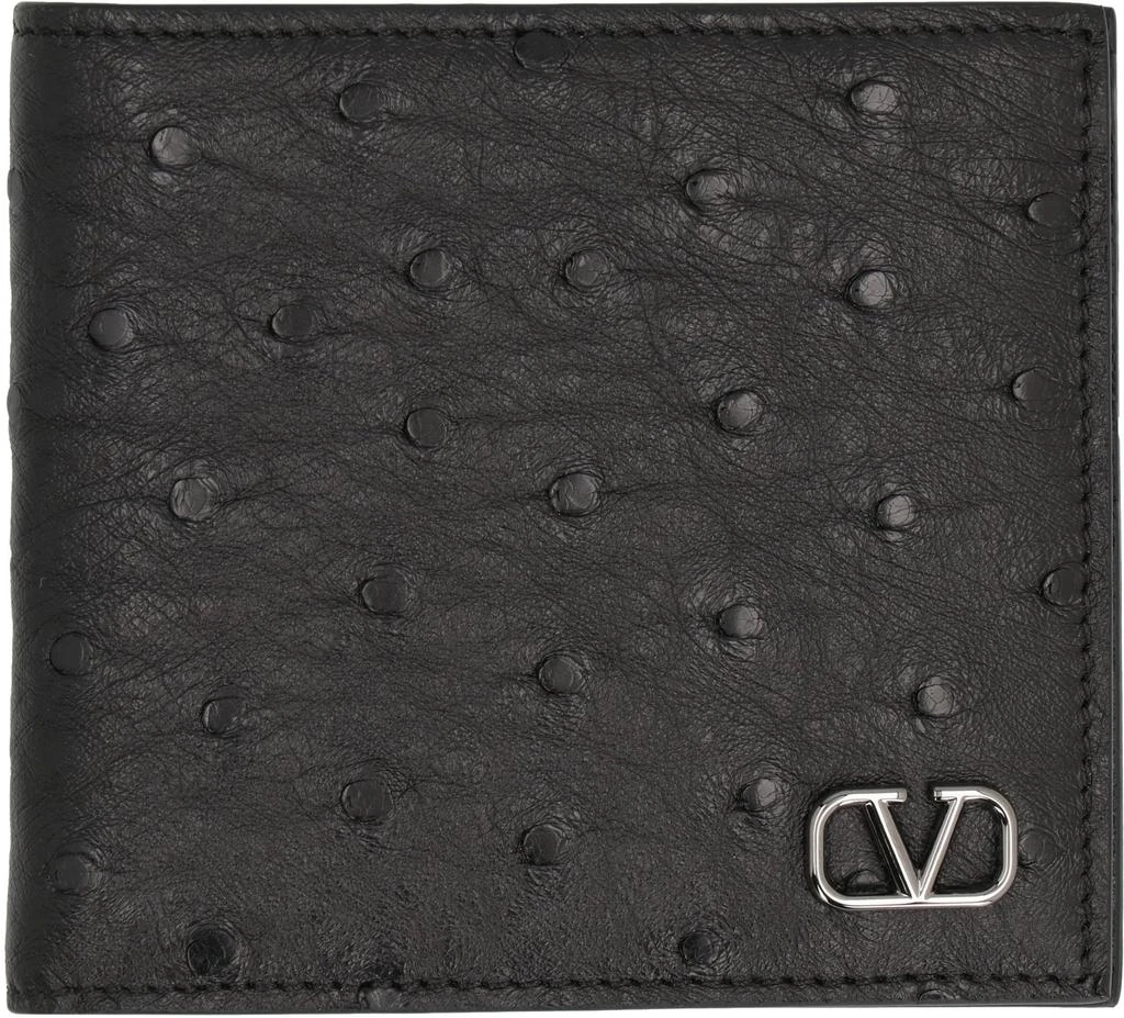 Valentino Valentino Garavani Logo Plaque Bifold Wallet 1