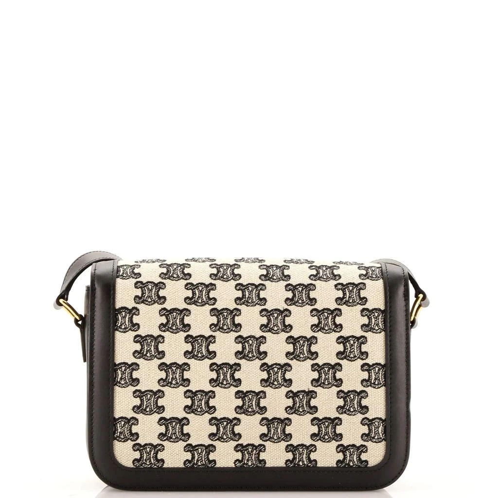 Celine Triomphe Shoulder Bag Triomphe Canvas Medium 3